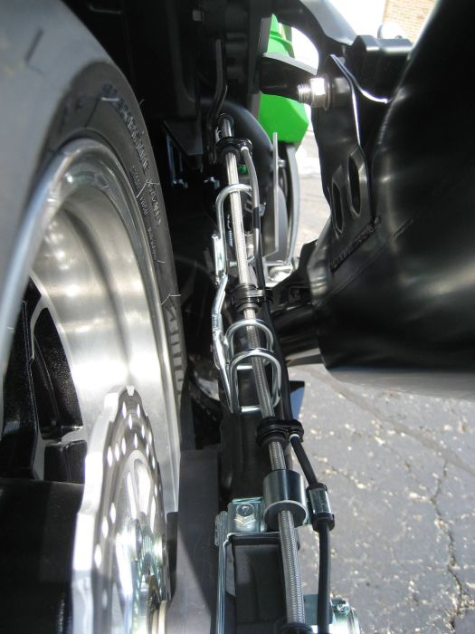 Kawasaki ZX-14R ABS Front & Rear Brake Line Kit