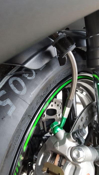 Kawasaki ZX-10R ABS Front & Rear Brake Line Kit
