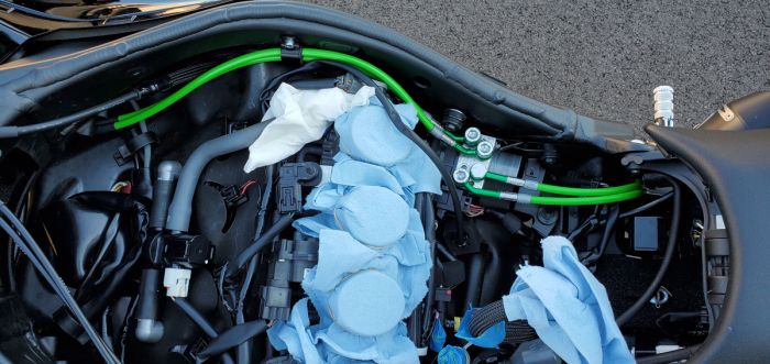 Kawasaki ZX-6R ABS Front & Rear Brake Line Kit | Spiegl