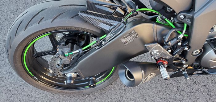 Kawasaki ZX-6R ABS Front & Rear Brake Line Kit | Spiegl