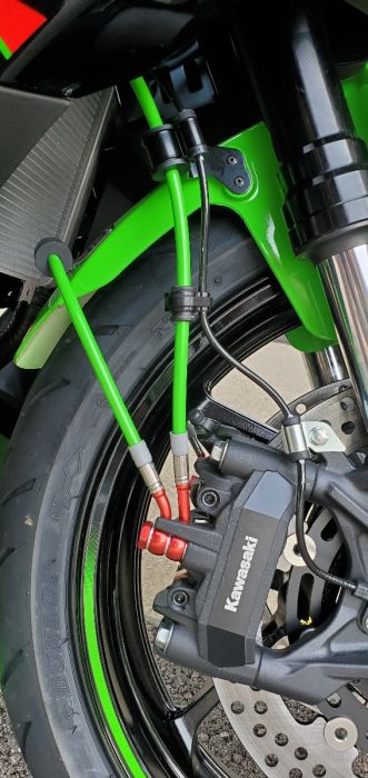 Kawasaki ZX-4RR ABS Spiegler Brake Line Kit