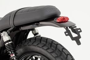 LSL Rear Fender with LED tail light and alu license plate holder