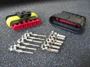 Plug Connector Kit 6-pin AMP style