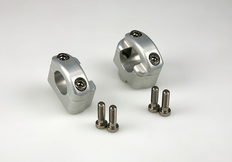 Clamps from 7/8" bar to 1 1/8" X-Bar (Fat Bar)