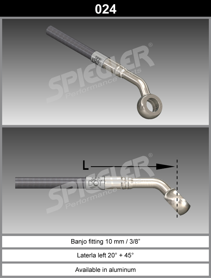 Fitting-Green-024-10mm - M10-Aluminum