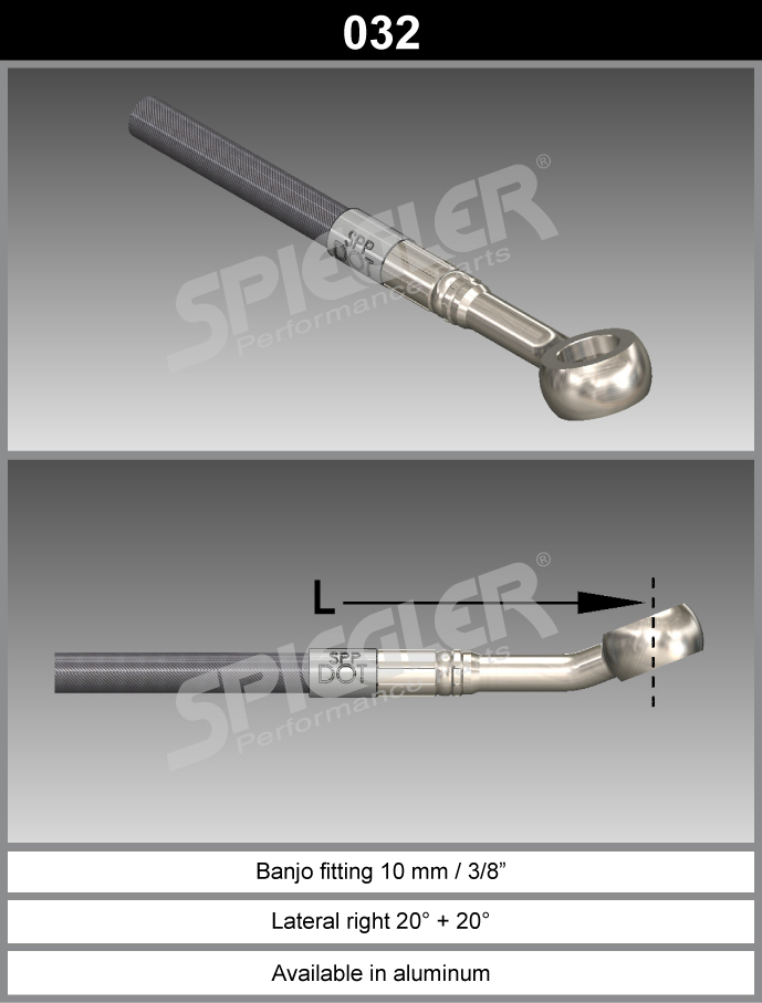 Fitting-Green-032-10mm - M10-Aluminum