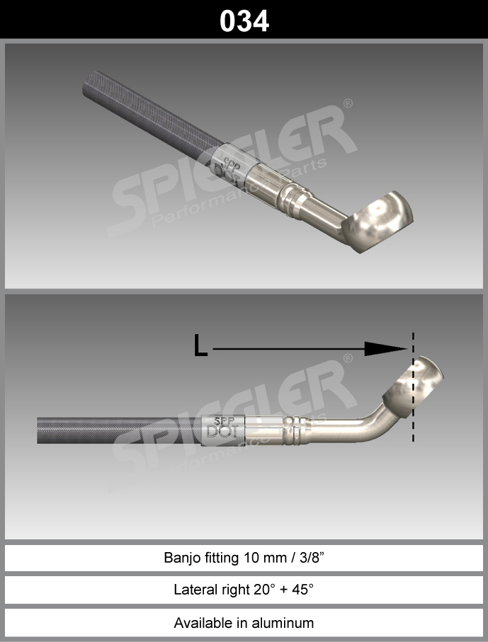 Fitting-Green-034-10mm - M10-Aluminum