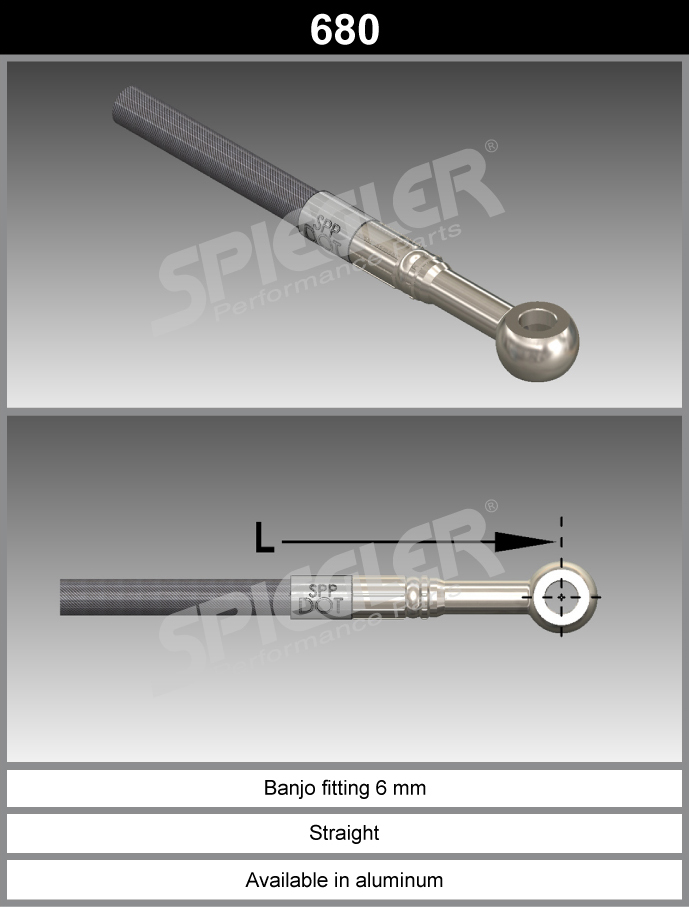 Fitting-Red-680-6mm-Aluminum