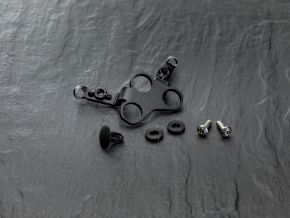 Bracket original tail light/indicators Triumph Bobber / Black
