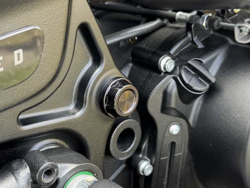 Engine mount nut cover for Indian 101 Scout / Sport Scout